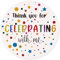120St Thank You Sticker, Universell 4cm Danke Aufkleber, Dankeschön Etiketten für Babyparty, Hochzeit, Brautparty, Geburtstag, Umschläge und Geschenkverpackungen (Stern Stil)