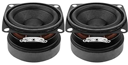 BREAUX 2Pcs 53mm Audio Portable Speakers Full Range 4 Ohm 15W Loudspeaker DIY Sound Mini Speaker Home Theater Bookshelf Speaker
