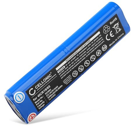 CELLONIC, Akku für Staubsauger kompatibel mit Bissell 16058, 16059, 1605A, 1605W, 1605R, 1605C (14.4V, 3400mAh)