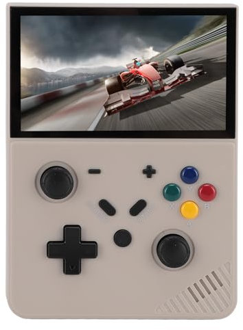 Consola de Juegos portátil R43 Pro, Consola Retro con Pantalla IPS HD de 4,3 Pulgadas con más de 20000 Juegos clásicos, Videojuegos Retro para Adolescentes y Adultos (Gris 64GB)