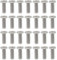 eMagTech 50 Tornillos para Montaje de TV M4 X 10 Mm Pieza de Repuesto de Acero Inoxidable 304 Tornillos de Montaje para Soporte de Monitor de TV VESE Adecuados para Soportes de TV