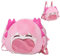 Kaname Madoka Schul Rucksack Für Schüler Age 8+, 35 Cm / 13.8 Zoll Große Kapazität Mehrschichtigen Bookbag, Niedliche Figur Rucksack Für Reisen/Arbeit