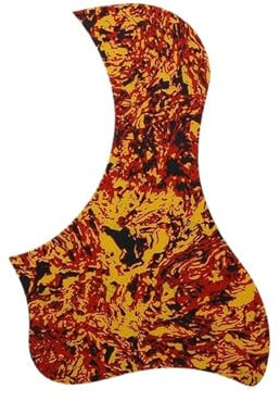 Schlagbrett Für Akustikgitarre Akustische Gitarre Schlagbrett 38 Zoll 41 Zoll 40 Zoll Bemalt Gitarre Patch Dekorative Panel Muster(J)