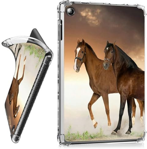 RWUTYTIUL Funda transparente para tablet Amazon Kindle Fire Max 11 (13ª generación 2023) de 11 pulgadas, carcasa protectora transparente a prueba de golpes, ligera, accesorios de TPU para mujeres y