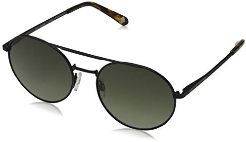 Ted Baker Herren Warner Sonnenbrille, Schwarz (Black/Green), 54.0