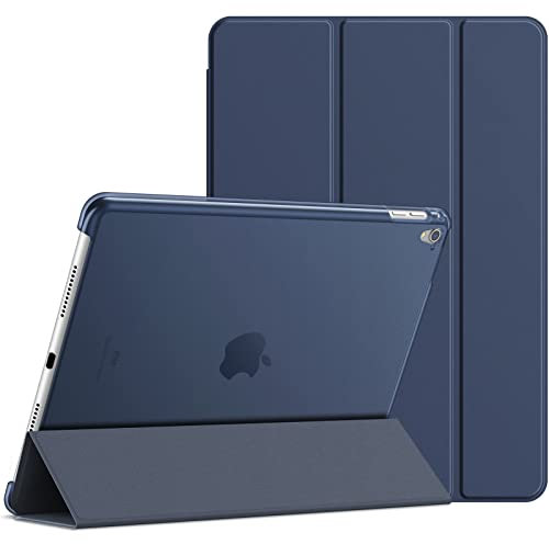 JETech Custodia per iPad Pro 9,7 Pollici (2016 Modello), Cover con Auto Svegliati/Sonno (Navy)