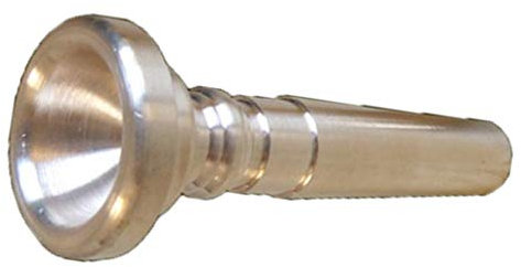 sharprepublic Jagdhorn Mundstück für Jagdhorn/Posthorn/Fürst-Pless-Horn Musikinstrument Zubehör(Silber)