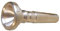 sharprepublic Jagdhorn Mundstück für Jagdhorn/Posthorn/Fürst-Pless-Horn Musikinstrument Zubehör(Silber)