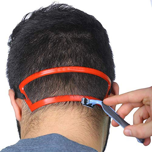 Salon Barber Neck Haarschneide Mold Line-Führer Ausschnitt Haircuts Vorlage Haar-Werkzeug-Haar-Schablone Ausschnitt Hairline
