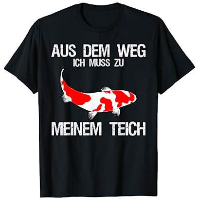 Aus Dem Weg Koi Fisch Geschenk Koi-Karpfen Japan Kultur T-Shirt