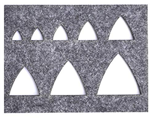 1pc Nadelfilzen Applikationen Mold Handgemachte Kreative Tiere Augen Nasen-Ohr-Mund Filz Hunde Katzen Wollfilz Zubehör Filzen Vorlage Zufällige Stil