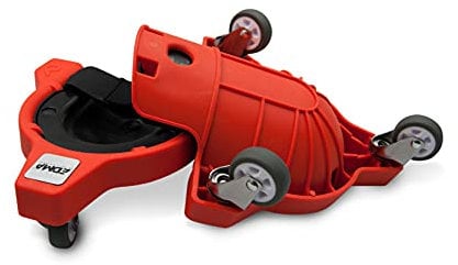 Edma - Ginocchiere con Ruote - 2 Ginocchiere da Lavoro - Ginocchiere Professionali per Piastrellista - Inginocchiatoio con Rotelle - 258555 - Accessorio di Qualità per Uso Professionale e Fai da Te