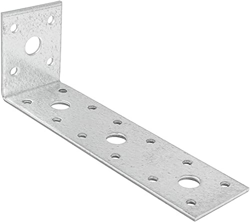 Mark Schwerlast-Winkelverbinder mit Sicke 150x50x40x2.5 mm/Stahl/Scheibe/20 Stk