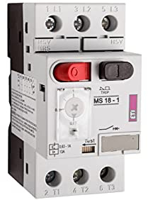 EtiPolam Wycznik Silnikowy 3P 0,25 kW 0,631 A MS180.631.0A 004600344