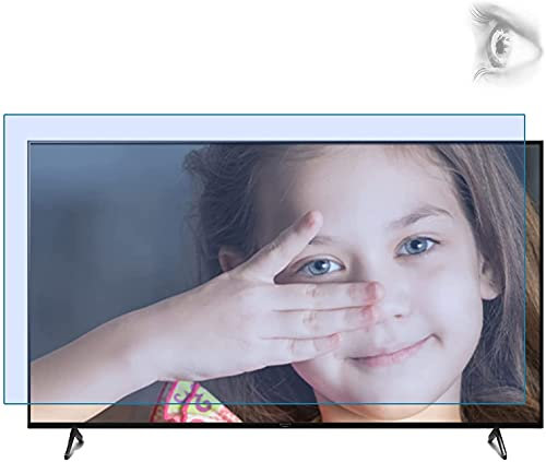 50 inch TV Screen Anti Glare Film Anti Blue Light Anti Ultraviolet Filter Radiation and Relieve Computer Eye Strain, Suitable for LCD, LED, 4k OLED and QLED HDTV