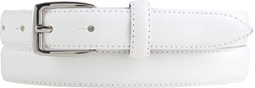BELTINGER Hochwertiger Damengürtel aus Vollrindleder 2,5 cm | Schmaler Damen-Gürtel in 25mm | Bombierter Ledergürtel