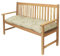 DILUMA | Bankauflage Venezia 150x48 cm Beige | Wasser- und Schmutzabweisende Sitzauflage mit Extra Dicker 8 cm Flockenfüllung | Sitzpolster für Gartenbank