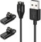 Câble de Chargeur avec Adaptateur Femelle de Type C Compatible avec Garmin Montre Fenix 7 7S / Fenix 6 6X / Forerunner 55 245 / Approach S10 S62 S60 / Venu 2 2S / Vivoactive 4 3 / Quatix/Instinct