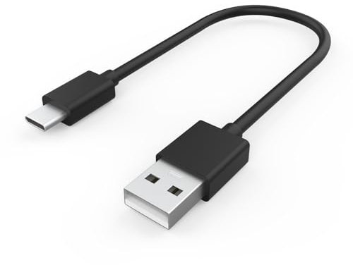 Zosvoses USB Type C Charger Cable Cord Compatible with WH-1000XM5 WH/WF-1000XM3 WH/WF-1000XM4 WH-XB910N WH-H910N WH-CH510 CH710N Wireless Noise-Canceling Headphones (25cm/Black)