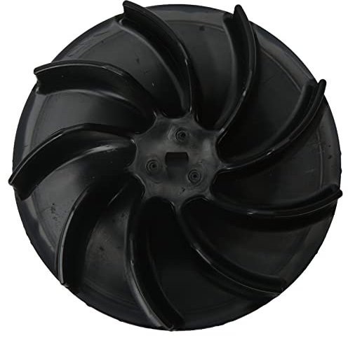Ventilateur à Turbine Sous Vide, Ventilateur à Turbine Vac Noir ABS Souffleur de Feuilles Pièces D'aspirateur 125 0494 Remplacement pour Souffleur électrique