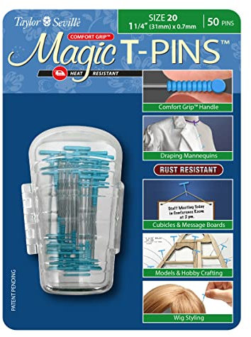 Taylor Seville Magic T-Pins-Size 20 50/Pkg