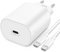 USB C Ladegerät Ladekabel für iPhone 16e 16 15 Pro Max, iPhone 15 16 Plus, für Apples iPad Pro Air A16, 20W USBC Stecker Netzteil Adapter PD Schnellladegerät + Schnellladekabel 2m Typ-C Kabel