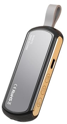 Ailan Stereo Knochenleitungslautsprecher. Verabschieden Sie Sich von Nebenwirkungen mit drogenfreiem Schlaf Bluetooth Lautsprecher. Lautsprecher Bluetooth, schwarzes Gold