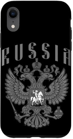Russland Wappen Russischer Adler Orthodoxes Slawisches Symbol Hülle für iPhone XR