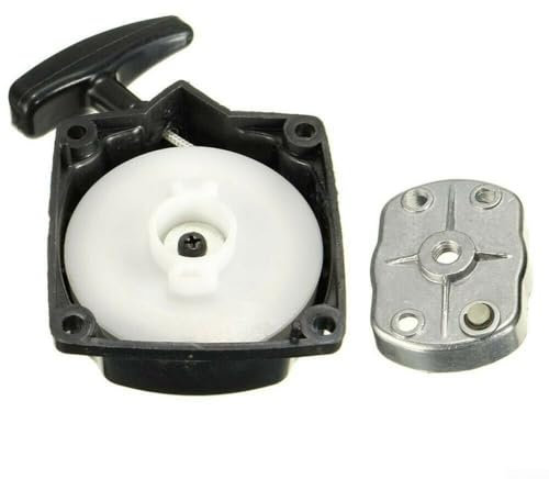 Recoil Starter Pull Start Kit, Avviatore a strappo con pedana di avviamento per attrezzi da giardino, tagliasiepi e decespugliatore