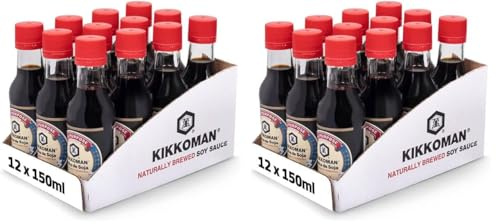 KIKKOMAN - Sojasoße - (1 X 150 ML) (Packung mit 2)