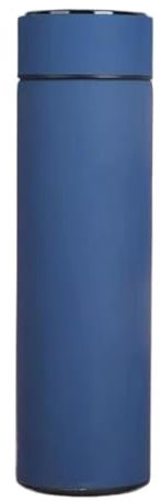 PBENO Botella Termica Taza de Agua aislada de Acero Inoxidable for Hombres y Mujeres, Taza de Agua Creativa de Negocios, Taza de Agua aislada portátil(Blue)