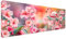 5D Diamant Painting Bilder, Diamond Painting Flamingoblume Diamond Art Painting Set, Diamond Painting XXL Basteln Erwachsene, Stickerei Kreuzstich Diamant Malerei, Room Decor Wohnwand 250x100cm S-909