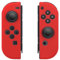Straße Game Housse Silicone Rouge pour Joy-Con Nintendo Switch – Étui Souple Antichoc Gauche et Droit