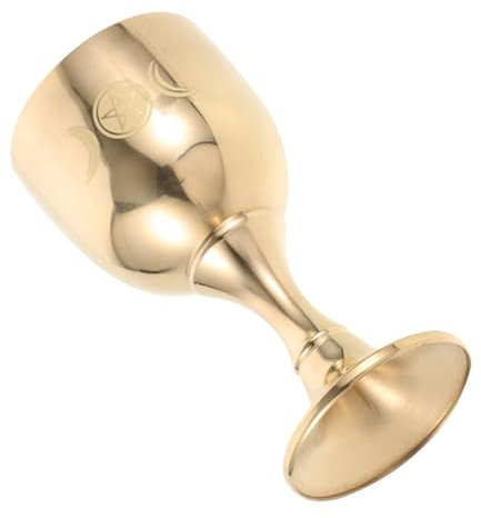 ULTECHNOVO Metalltasse Vintage-Tasse Dekorative Buddhismus-Tasse Opfertasse Tischtasse Zarte Buddhismus-Tasse Tisch-opfertasse Metalltasse Messingbecher