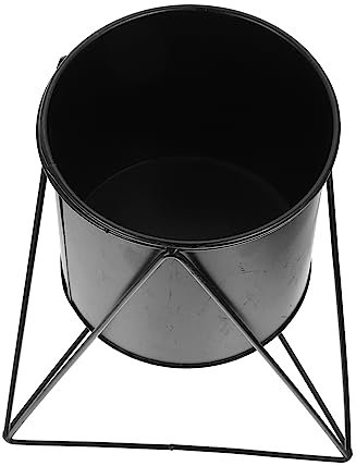 VGVSBG 1 Stück Schmiedeeisen Schmiedeeisen Heimdekoration Blumentopfsockel Blumentopfhalter Bodenstehender Blumentopfständer Indoor-Blumentopfständer Blumentopf-Präse