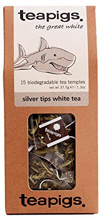 Tea Pigs Silver Tips White Teabags