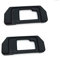 EP-10 Eyepiece Eyecup Viewfinder Eye Cup Replacement for Olympus OM-D E-M10/E-M5 Mark I Silver/Black Mirrorless Digital Cameras (2-Pack), ULBTER Viewfinder Eye Cup Cover EM5 EM10
