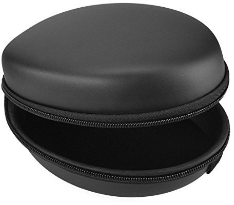 Travel Hard Headphone Case for Beats Studio3/ Solo 3/ Skullcandy Crusher/Hesh 3/ Skull Candy Riff/Jabra REVO Wireless Bluetooth Foldable Headphones Storage Bag Box with Accessories Pocket