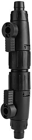 Jimfoty Schnellverschluss, Schnellverschluss für Aquarienschläuche, Filter für Salzwasserpumpen-Rücklaufleitungen für(12mm Quick Connect Valve)