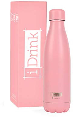 I-Drink, Bottiglia Termica Gioventù Unisex, Rosa, 750 ml
