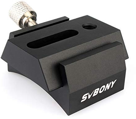 Svbony Teleskope Finderscope Mount, Schwalbenschwanzbasis für Finder Scope, mit Standard-Schwalbenschwanz-Schnellwechselplatte