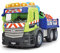 Dickie Toys Action Truck 203745015 Camion de recyclage avec conteneur de recyclage, grue, son et voyant d'avertissement, fonction chargement et déchargement, collecte des déchets pour enfants à partir