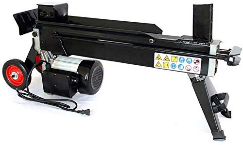 Dbtxwd 7.5-Ton Electric Log Splitter Heavy Duty Hydraulic Wood Splitter for Cutting Firewood Kindling Wood Timber Cutter