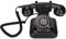 Annadue Retro Schnurgebundenes Festnetztelefon, Klassisches Vintage-Telefon, Altmodisches Telefon Im Stil der 1920er Jahre für Zuhause und Büro, Bar-Dekoration, Tolles für