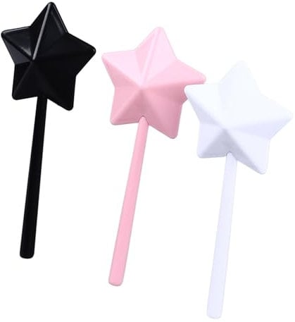 3Pcs Magical Wand Salt and Pepper Shakers Star Stick Accessori Plastic Dispenser Seasoning Spreader for Charming Salt Shakers
