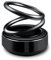 AWAVM Portable Kinetic Heater - Mini Auto Rotating Solar Double Ring Heater for Ehicles (Black)