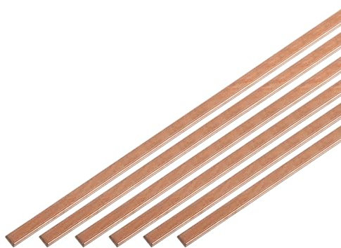 QUARKZMAN 12Pcs Bâtonnets de Brasage en Cuivre, Soudure en Cuivre au Phosphore, Tiges de Soudage Basse Température 0,13x0,05x9,84 pour Réparation en Cuivre, Réfrigération Hvac