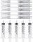 10Pcs Paint Touch Up Pen, Wall Repair Kit for Walls Needle Tubes, Touch Up Paint Pen, Fillable Paint Pens for Walls Touch Up Paint Brushes for Wooden Floor Furniture Cabinets