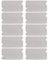 eMagTech 10PCS Microwave Wave Guide Cover 129x72mm Microwave Mica Sheet for Kitchen Home Office Compatible with Sharp R957SLM R957WM R958SLM R959SLM