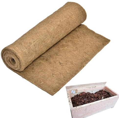 de,Manta de para compostador, Manta de de compostaje de Fibra de Yute para contenedor de abono, Manta de lombrices para Vaso de abono cortable para compostaje, Vasos de abono y Bolsas de lombrices
